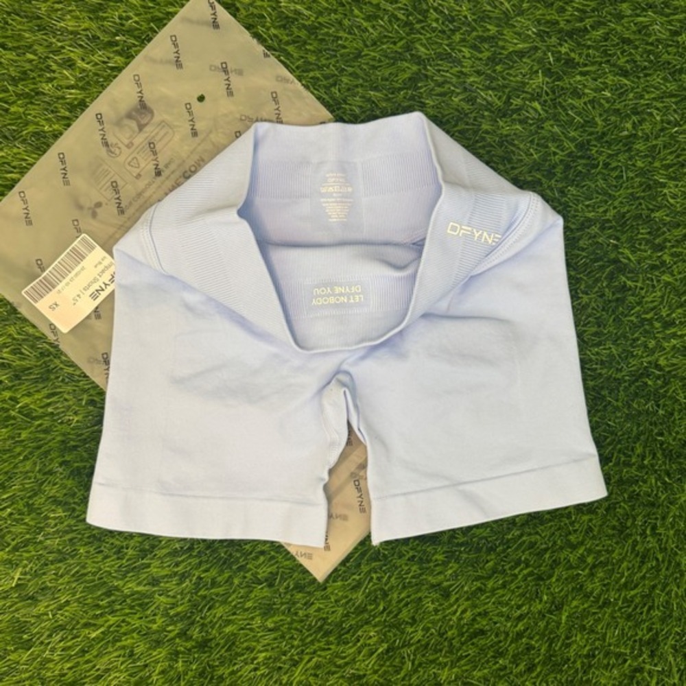 Dfyne impact shorts 4.5" ice blue extra small - Picture 3 of 4